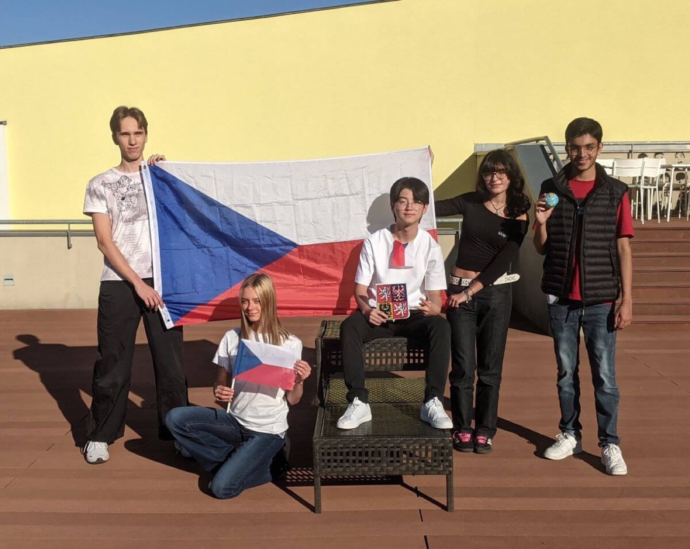 Team Czechia 2023, before FGC Singapore